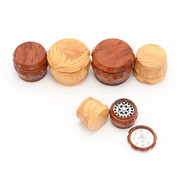 Holzoptik Grinder – Detailansicht Mahlwerk