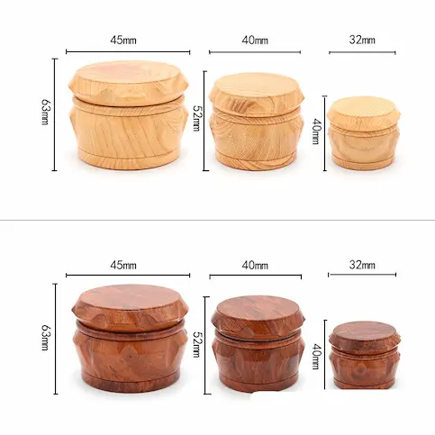 Premium Gewürzmühle Holzoptik